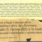 Odhalení Járy Cimrmana na Fajtově kopci v neděli 11.6.