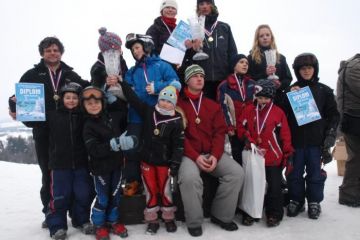 Lyžařské závody škol 23.2.2010
