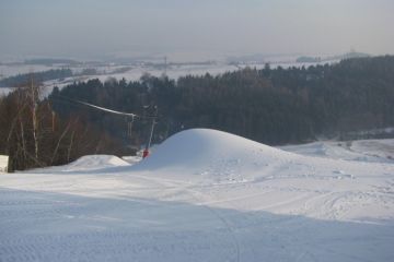 Sněžení - únor 2012