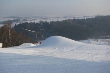 Sněžení - únor 2012