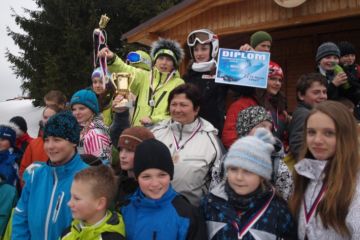 Lyž. závod škol 22.2.2012 